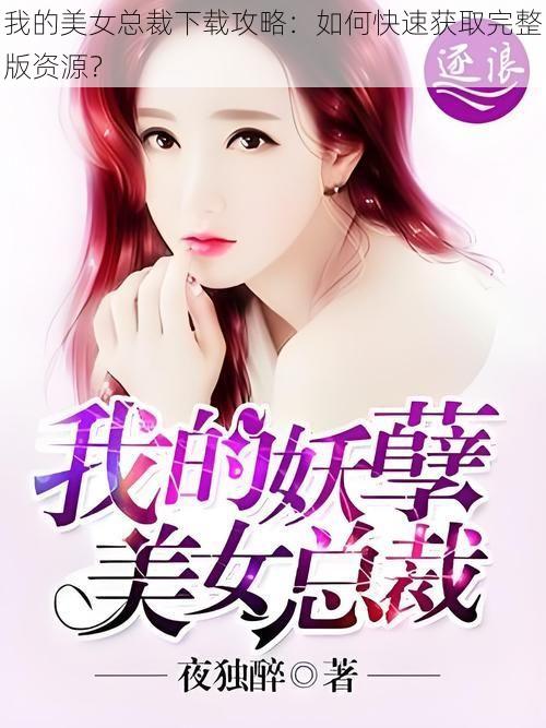 我的美女总裁下载攻略:如何快速获取完整版资源?